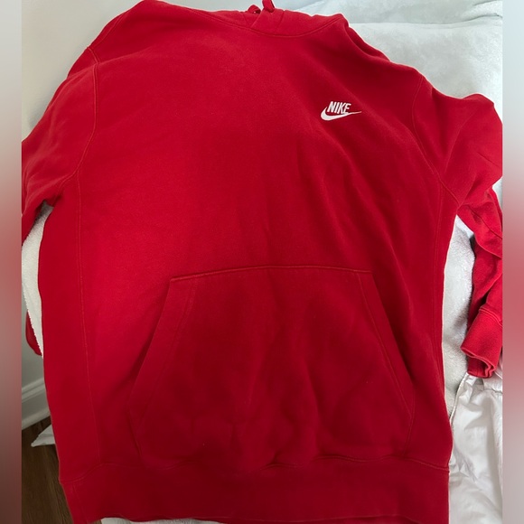 Nike Crimson Pullover Hoodie - Picture 1 of 2